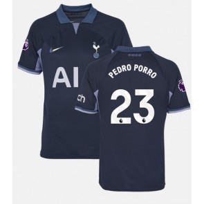 Tottenham Hotspur Pedro Porro #23 Koszulka Wyjazdowych 2023-24 Krótki Rękaw